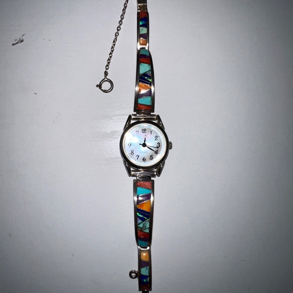 1980’s signed Earl Plumber woman’s sterling silver watch - Picture 6 of 6